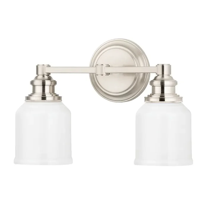Windham Bath And Vanitywall Sconce In Satin Nickel Color