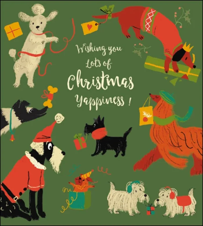 Winter Walkies Charity Pack of 5 Cards