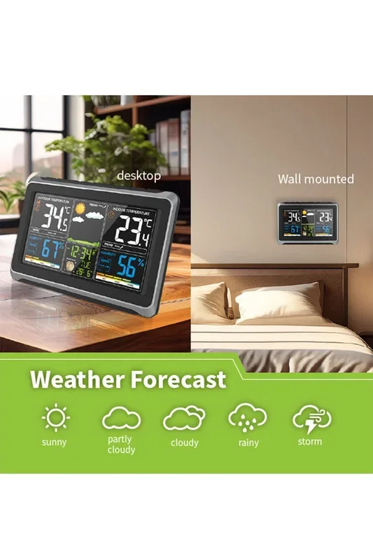 Wireless Colour Digital Display Weather Station