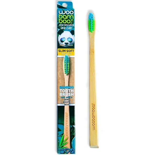 Woobamboo Slim Handle Soft Toothbrush