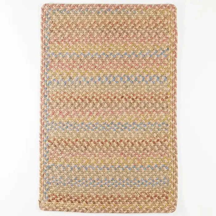 Woodstock Khaki Multicolor 5X8 Rectangle