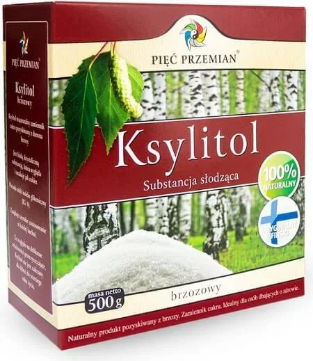 Xylit (Pappschachtel) 500 g – FÜNF ÄNDERUNGEN