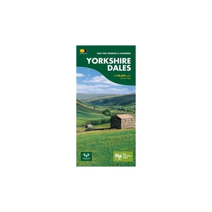 Yorkshire Dales Harvey Touring & Planning Map