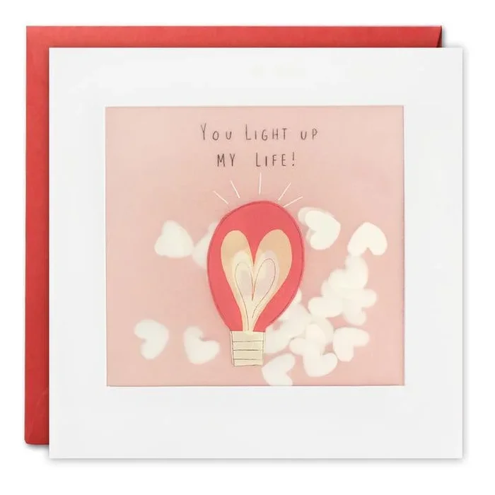 You Light Up My Life Shakies Card