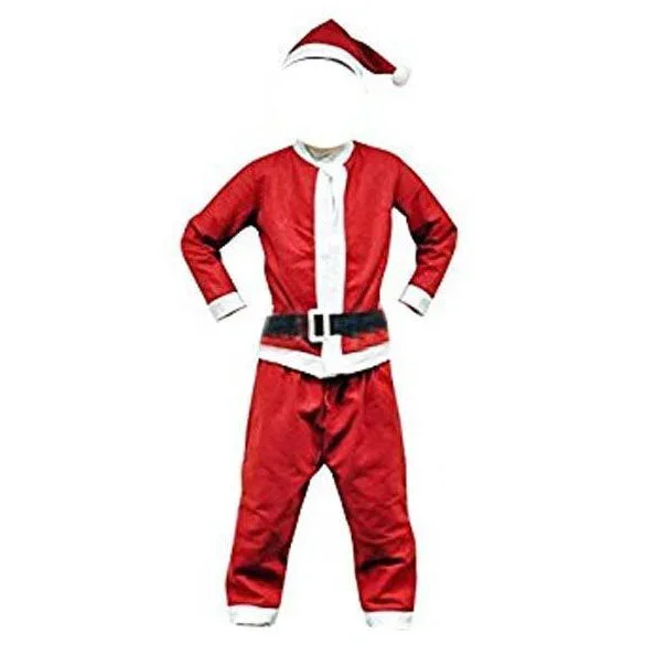 Youth / Ladies Size Santa Suit Fancy Dress Costume