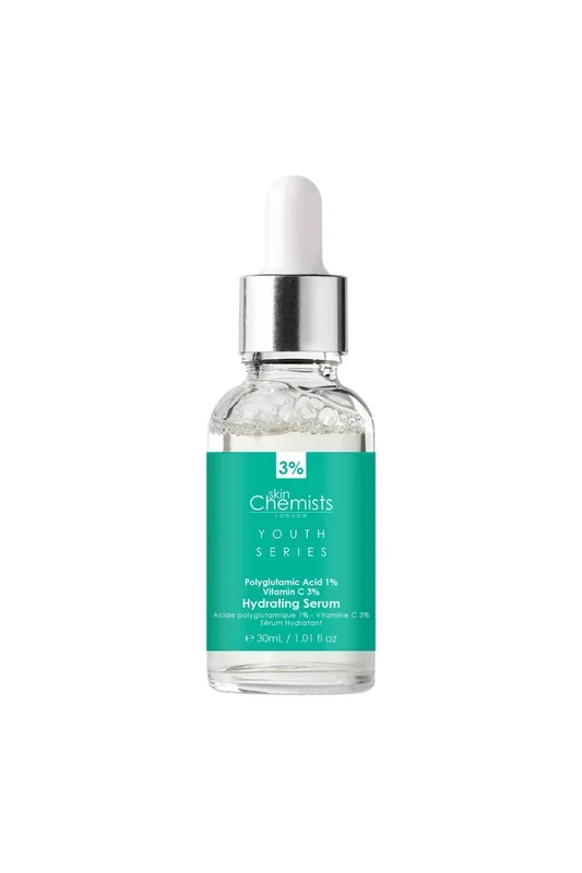 Youth Series Hydrating Serum Polyglutamic Acid 1%, Vitamin C 3% 30ml
