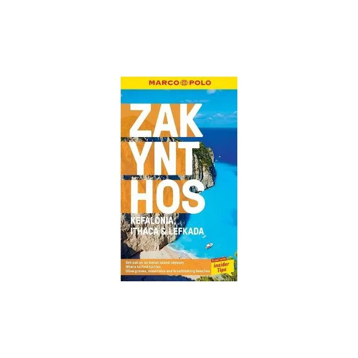 Zakynthos and Kefalonia Marco Polo Pocket Travel Guide – with pull out map: Includes Ithaca and Lefkada