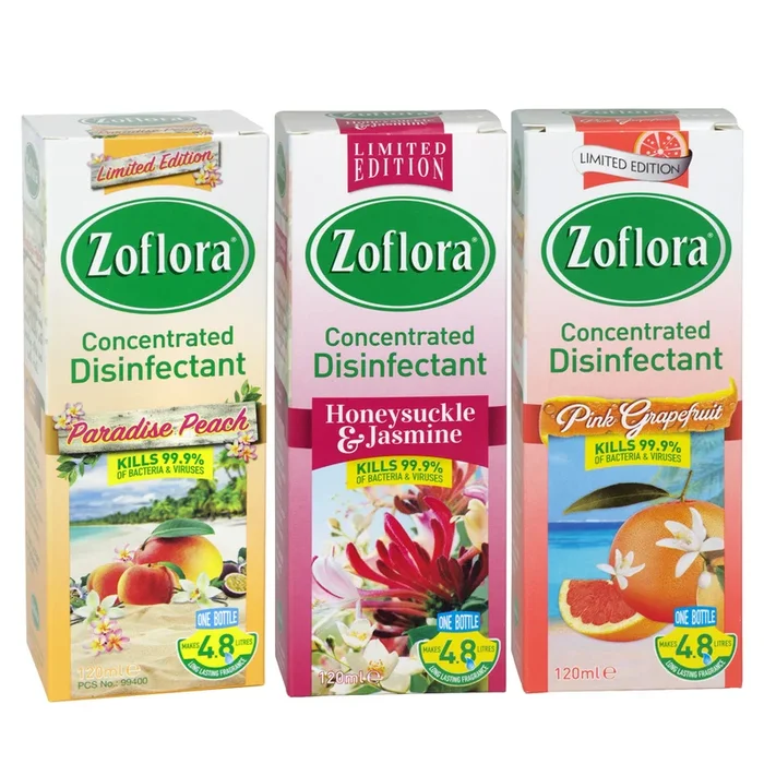 Zoflora Concentrated Disinfectant Limited Edition Assorted 120ml – Case of 12