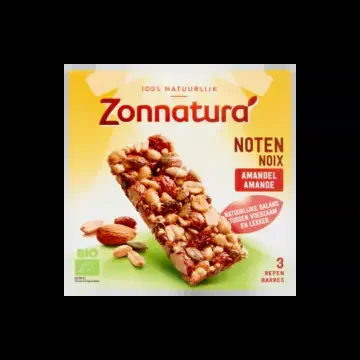 Zonnatura Nuts and almonds bars