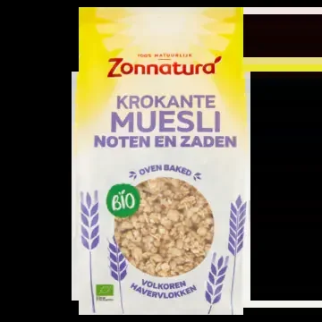 Zonnatura Organic crispy cereals with nuts and seeds