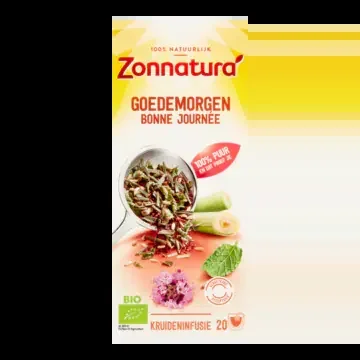 Zonnatura Organic good morning herb tea